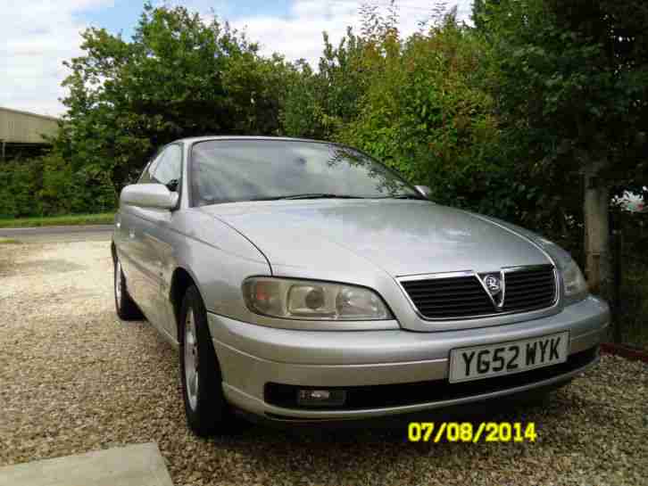 2002 VAUXHALL OMEGA CD SILVER