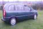 2002 ZAFIRA 16V CLUB GREEN