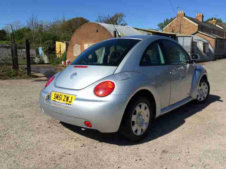 2002 VOLKSWAGEN BEETLE 1.6 16V PETROL MANUAL FULL SERVICE HISTORY NEW MOT