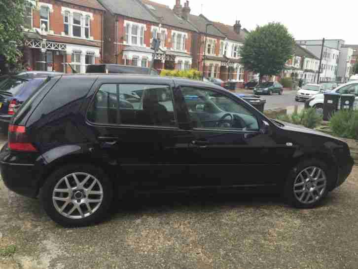 2002 VOLKSWAGEN GOLF V5 BLACK