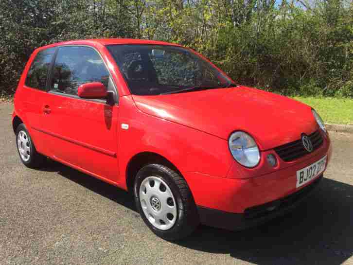 2002 VOLKSWAGEN LUPO 1.4 RED ONLY 64,000 MILES