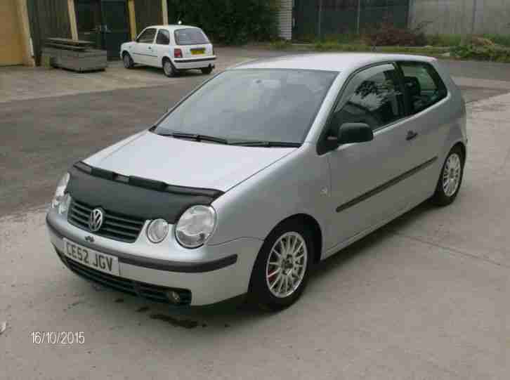 2002 VOLKSWAGEN POLO E 1.2 . 3 dr METALLIC SILVER