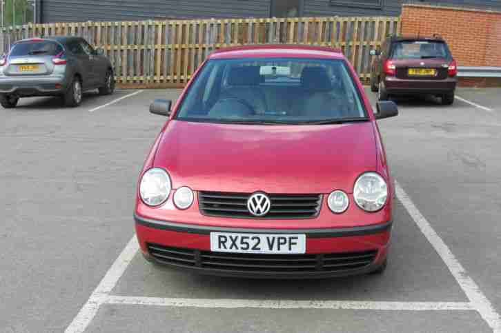 2002 POLO S RED