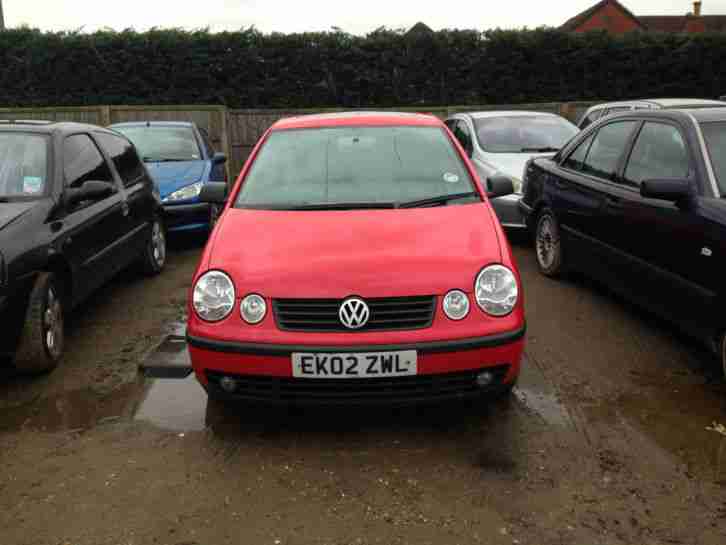 2002 POLO SE RED SPARES OR REPAIRS
