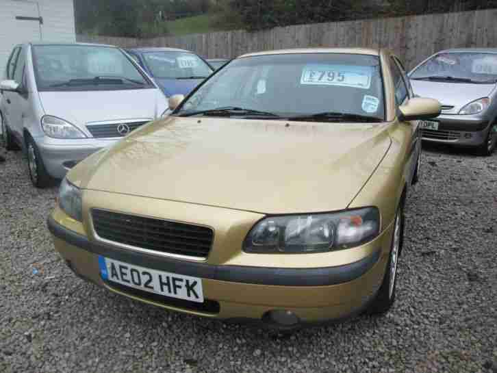 2002 VOLVO S60 2.0T 20V SE MANUAL GOLD
