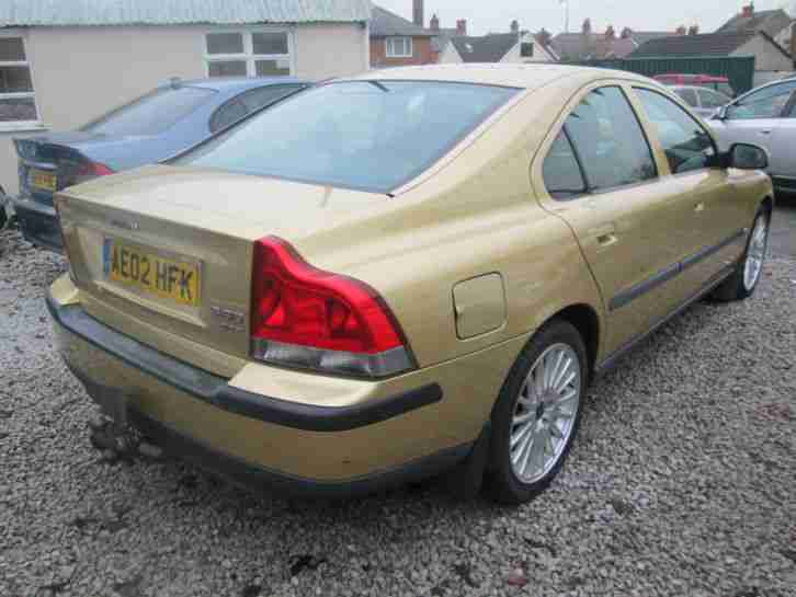 2002 VOLVO S60 2.0T 20V SE MANUAL GOLD