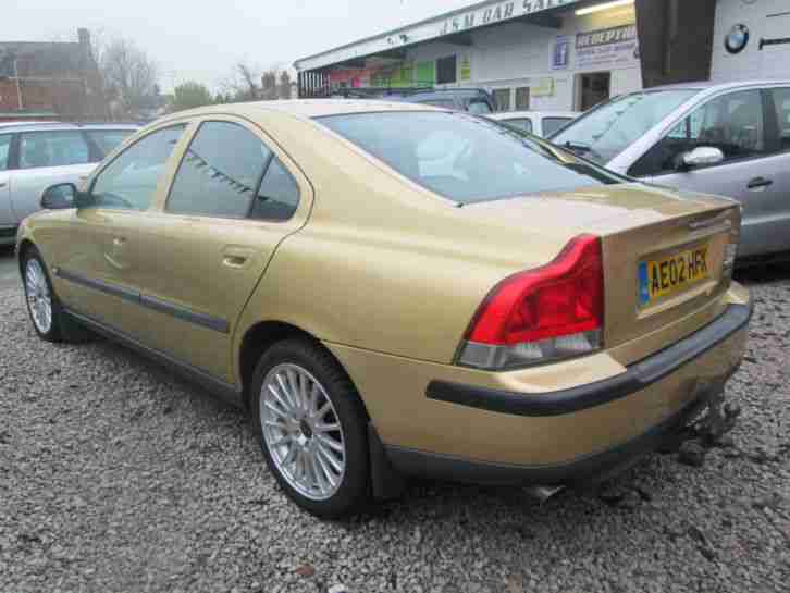 2002 VOLVO S60 2.0T 20V SE MANUAL GOLD