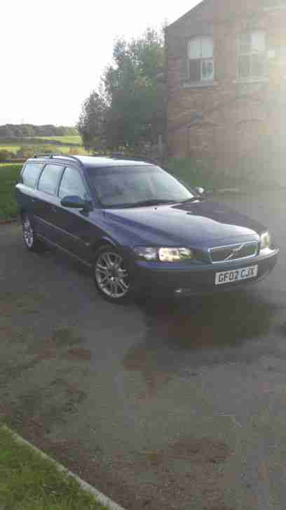 2002 VOLVO V70 S 20V AUTO BLUE