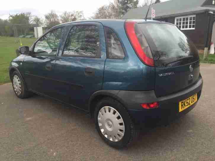 2002 Vauxhall Corsa 1.2 Comfort 5dr - 5 Months MOT - 2 Previous Owners