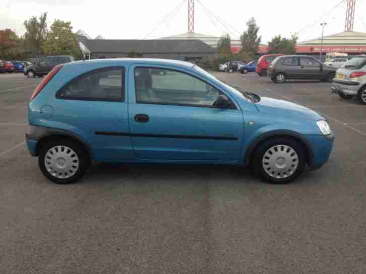 2002 Vauxhall Corsa 1.2i 16v ( a/c ) 1189cc Comfort * Sold as spares or repairs