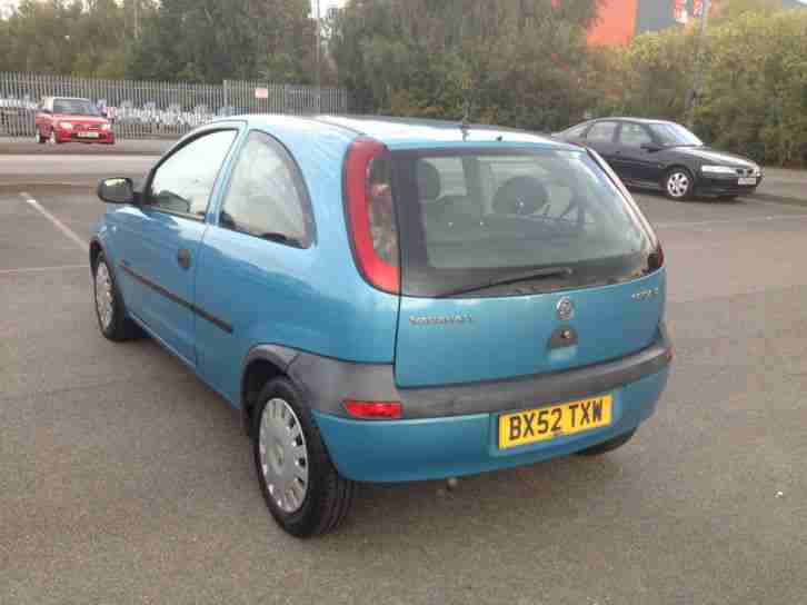 2002 Vauxhall Corsa 1.2i 16v ( a/c ) 1189cc Comfort * Sold as spares or repairs