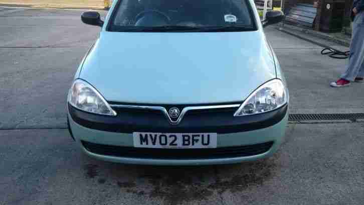 2002 Vauxhall Corsa Club 1.0 (MOT + TAX)