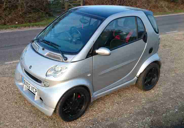 2002 smart fourtwo, full brabus upgrade, leather inertia, panoramic roof, AC,