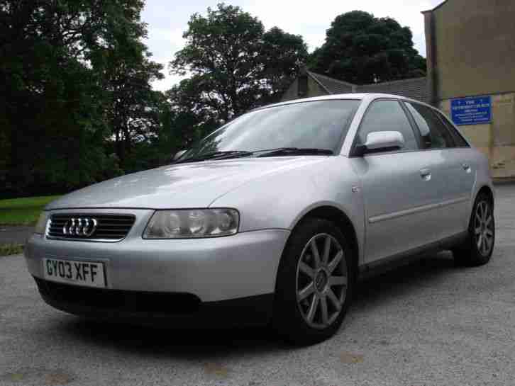 2003 (03) AUDI A3 1.6 SPORT SILVER 5 DOOR*17" ALLOYS*SPARES/REPAIRS*NO RESERVE!*