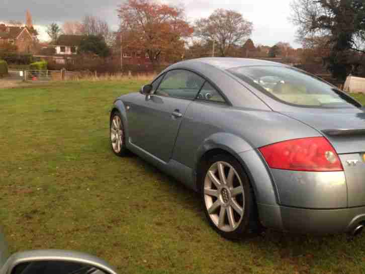 2003 03 AUDI TT QUATTRO (180 BHP) BLUE "NICE CAR" SPARES OR REPARS