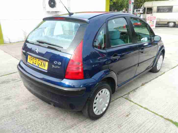 2003 03 CITROEN C3 1.4i DESIRE 5 DOOR