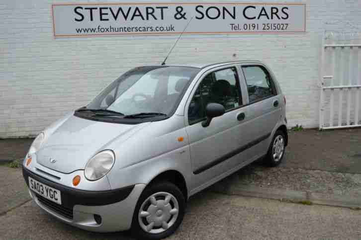 2003 03 DAEWOO MATIZ 0.8 SE 5DR HATCH VERY LOW MILEAGE TRADE IN TO CLEAR