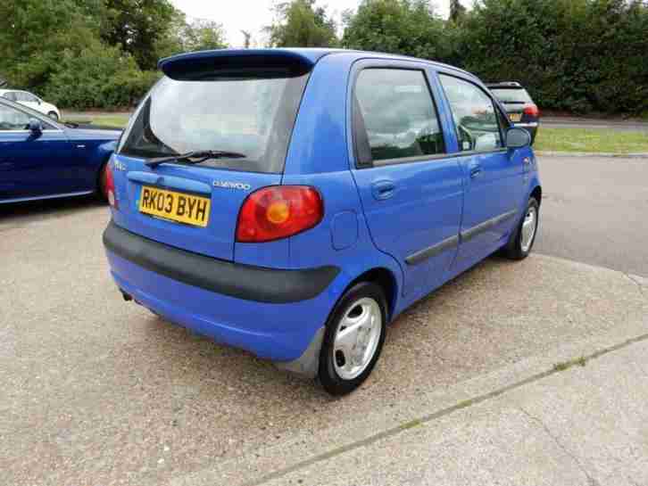 2003 03 DAEWOO MATIZ 0.8 SE PLUS 5D 50 BHP