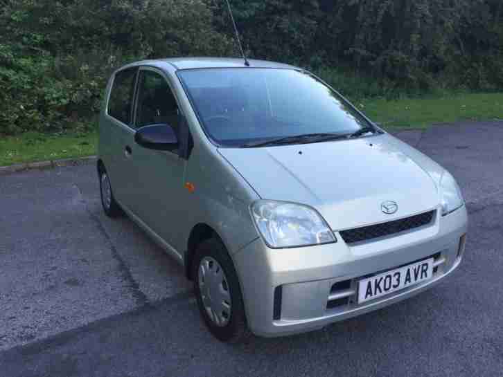 2003 03 Daihatsu Charade 1.0 EL Petrol Part Ex To Clear