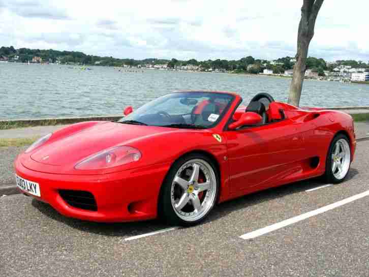 2003 (03) 360 SPIDER F1 CONVERTIBLE