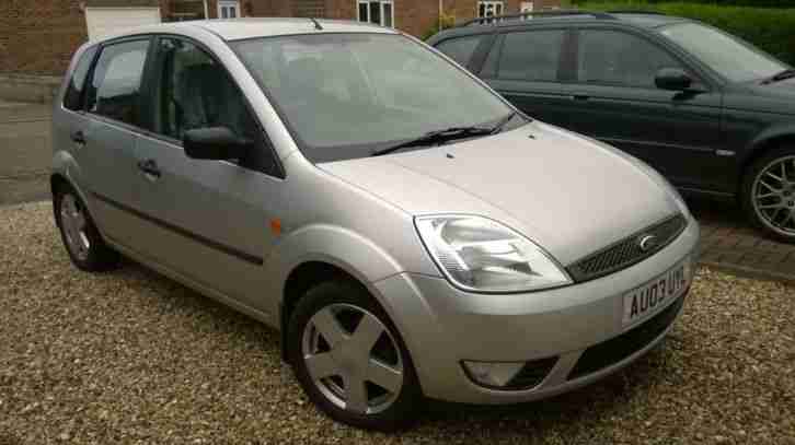 2003 (03) FORD FIESTA ZETEC TDCi 1.4 - 5 DOOR - DIESEL - SILVER - 95K - HISTORY