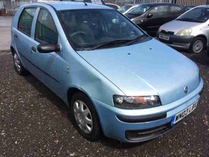 2003 03 Fiat Punto 1.2 ( 60bhp ) Active FULL MOT HPI CLEAR