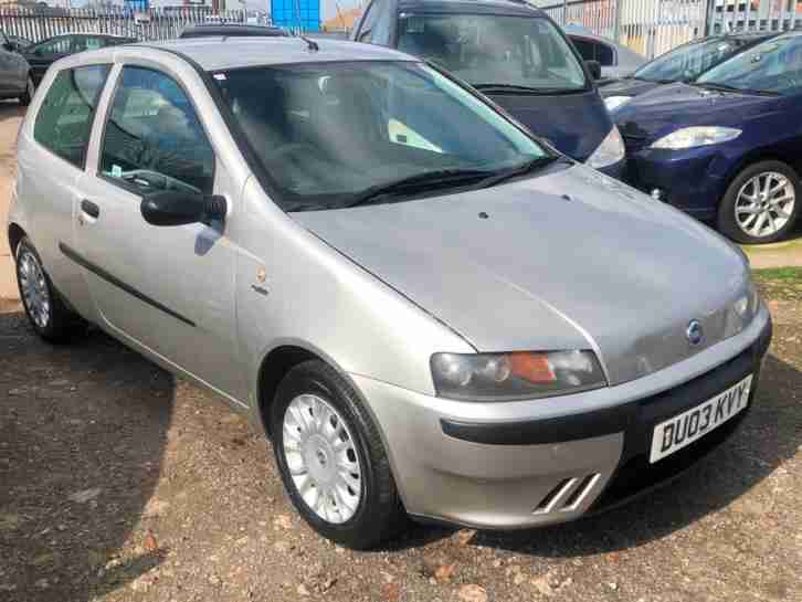 2003 03 Fiat Punto 1.2 ( 60bhp ) Active Sport LONG MOT EXCELLENT RUNNER