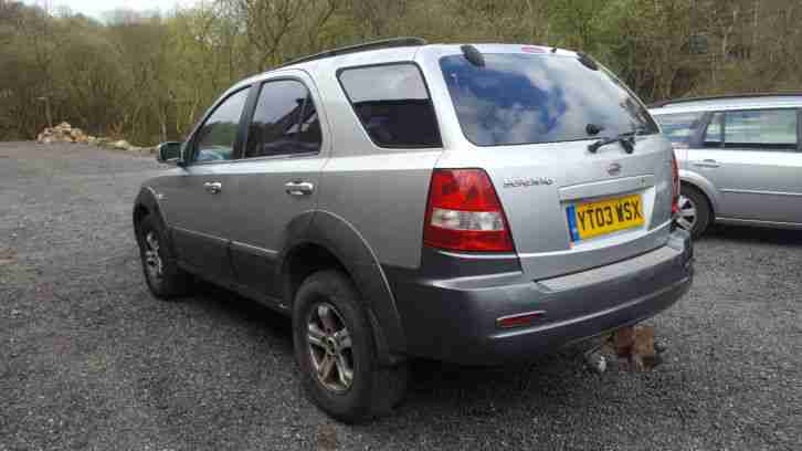 2003 / 03 KIA SORENTO CRDI XS SILVER 2.5 DIESEL