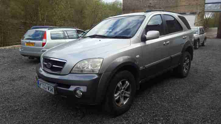 2003 / 03 KIA SORENTO CRDI XS SILVER 2.5 DIESEL