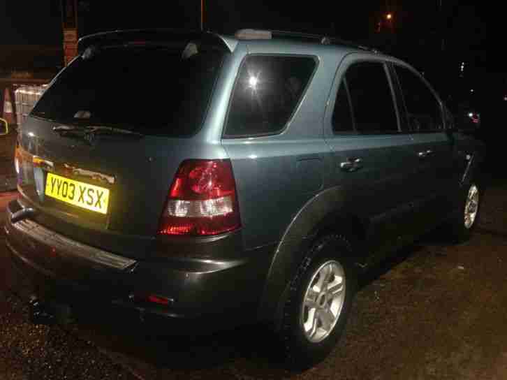 2003 03 Kia Sorento 2.5 CRDi XS 4X4 MANUAL 40.9 MPG MAY P/X