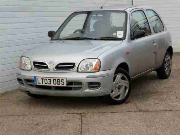 2003 03 NISSAN MICRA 1.0 S 3D 59 BHP