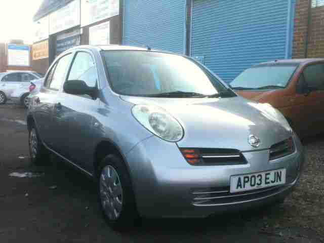 2003 03 Micra 1.0 E SILVER 5 Door,