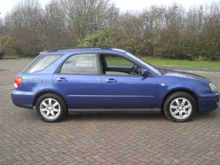 2003 03 REG SUBARU IMPREZA 2.0 GX 4 WHEEL DRIVE SPORT ESTATE
