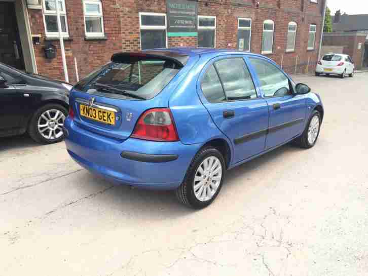 2003/03 Rover 25 1.4 Impression S ONLY 62k SERVICE HISTORY LONG MOT 2 OWNERS