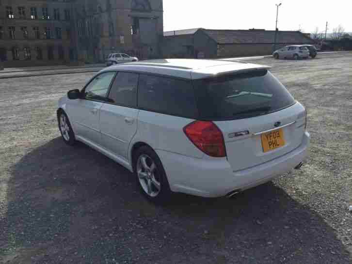 2003 '03' SUBARU LEGACY GT PEARL WHITE TURBO FRESH IMPORT GTB/WRX/LEGNUM/CALDINA