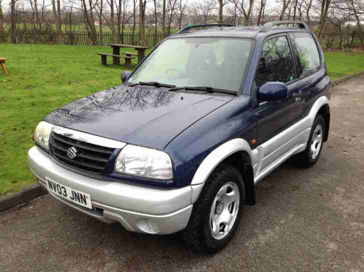 2003 '03' Suzuki Grand Vitara 1.6 SE FACELIFT MODEL 79000 MILES, 12 MONTHS MOT