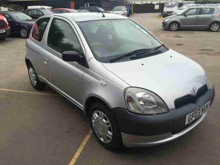 2003 03 TOYOTA YARIS GS 3DR 988cc