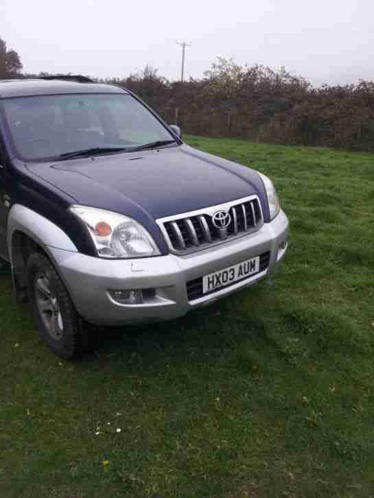 2003/03 Toyota Landcruiser 3.0 Tdi Automatic D4-D LC3 8 Seater