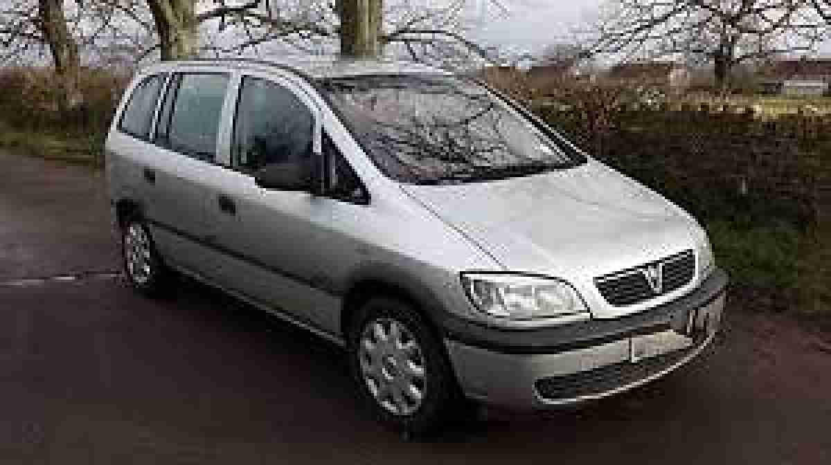 2003 03 ZAFIRA 1.6 CLUB 16V SILVER