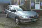 2003 03 Vauxhall Zafira 1.6i 16v Club 7 Seats