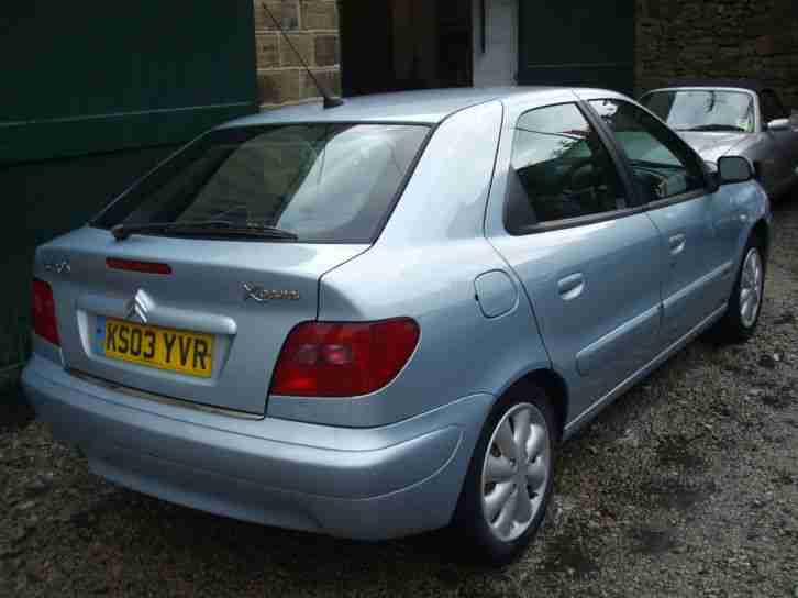 2003 03 plate Citroen Xsara 1.4i LX met sky blue