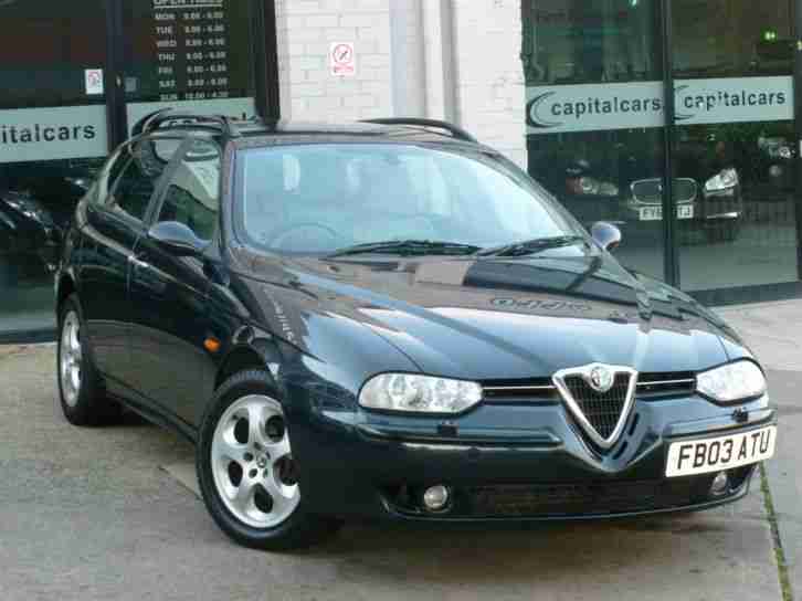 2003 03Reg Alfa Romeo 156 Sportwagon 2.0 JTS Selespeed Veloce 5dr Estate