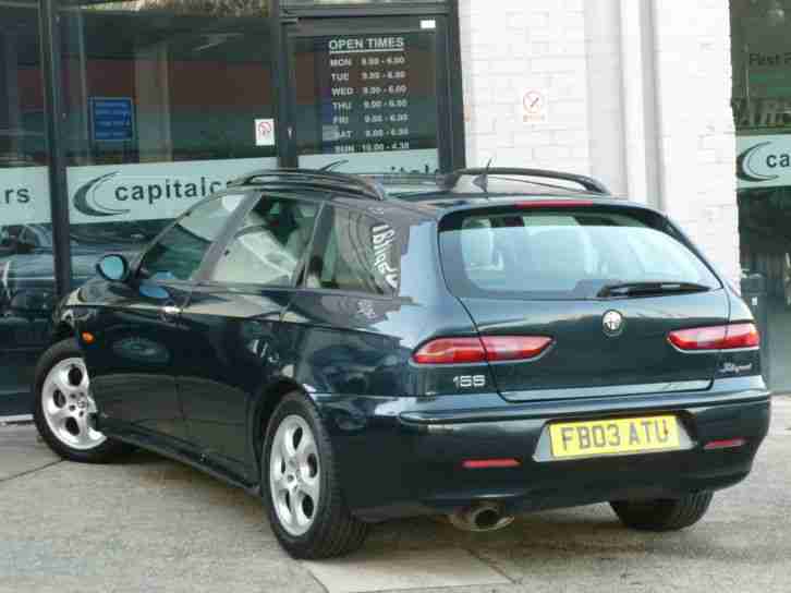 2003 03Reg Alfa Romeo 156 Sportwagon 2.0 JTS Selespeed Veloce 5dr Estate