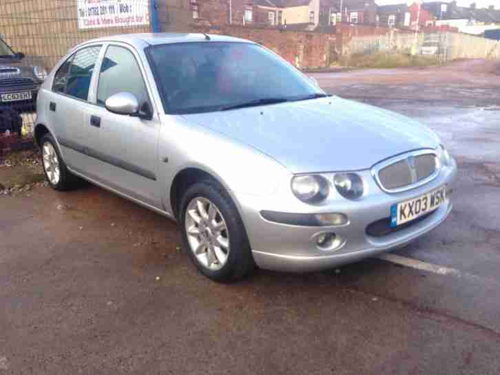  03Rover 25. MG car from United Kingdom