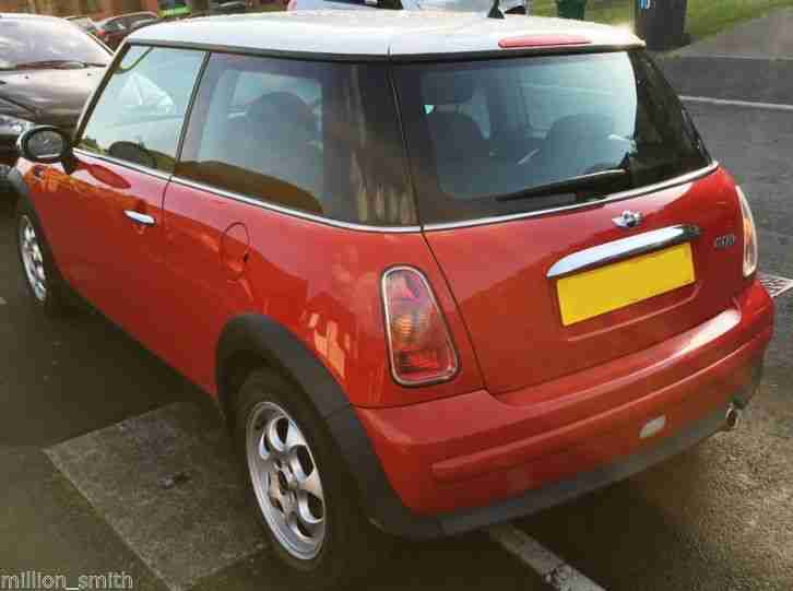 2003 (52) Mini Cooper 1.6L 3 Door 1 Year MOT & FSH