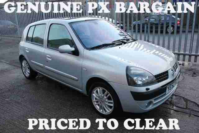 2003 52 RENAULT CLIO 1.6 PRIVILEGE 16V 5D 110 BHP