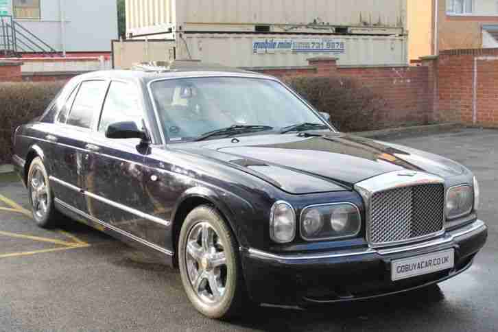2003 53 BENTLEY ARNAGE R AUTO BLUE CREAM LEATHER VERY LOW MILES 1 OWNER FROM NEW
