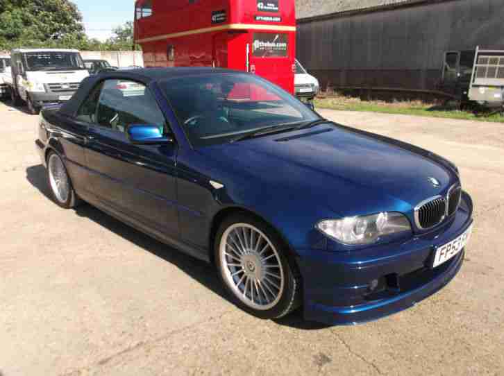 2003(53) Bmw Alpina B3 S 3.4 Auto Convertible Blue