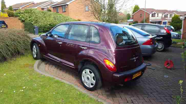 2003 53 CHRYSLER PT CRUISER TOURING AUTO BURGUNDY/RED LOW MILEAGE