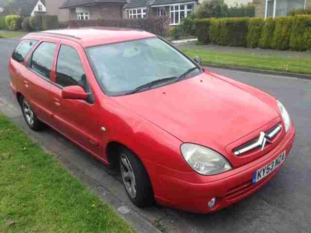 2003 53 CITROEN XSARA LX 2.0 HDI 110 RED PX swap welcome peugeot 406 tdi c4 c5